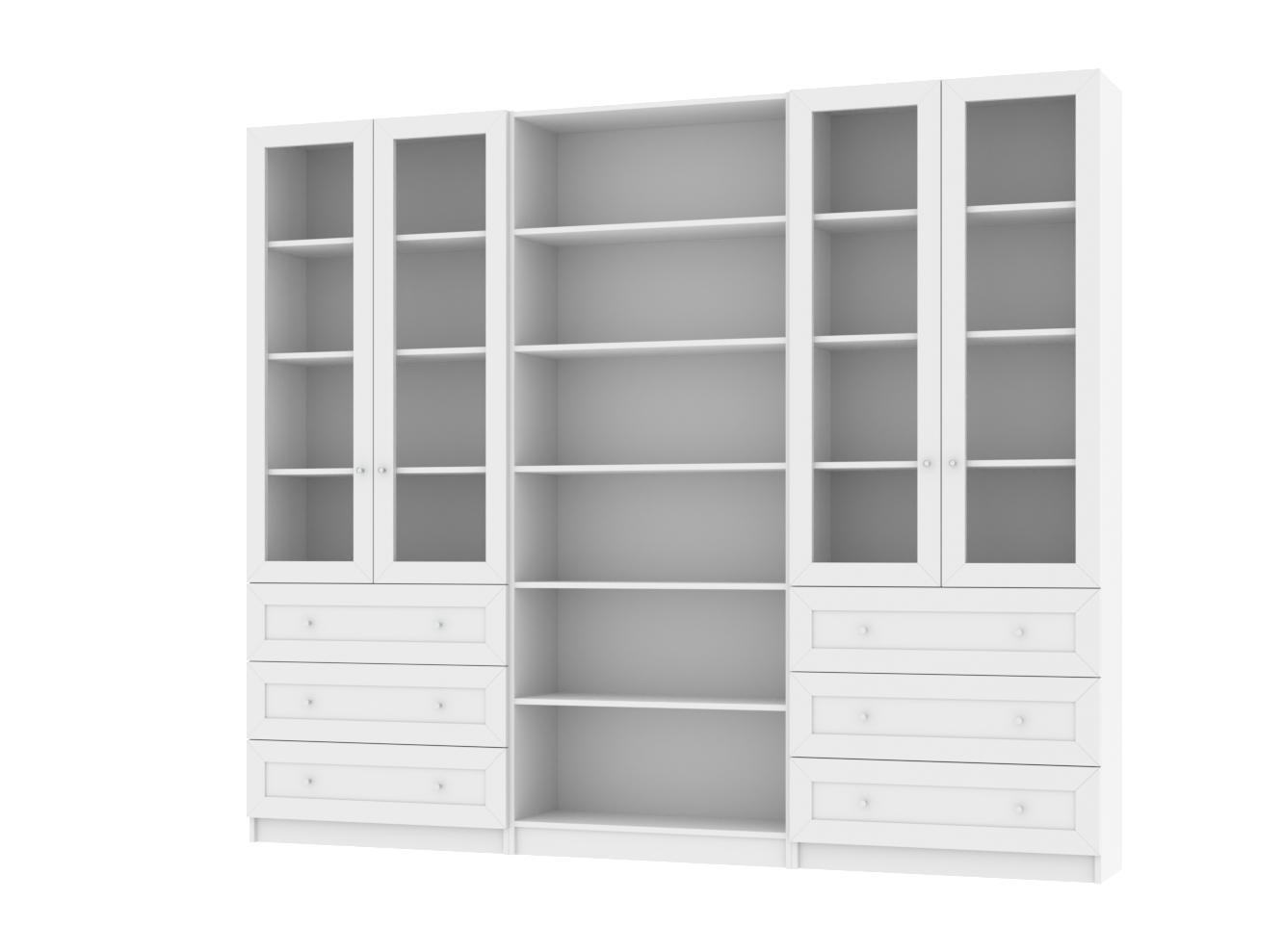 Книжный шкаф Билли 369 white ИКЕА (IKEA) изображение товара