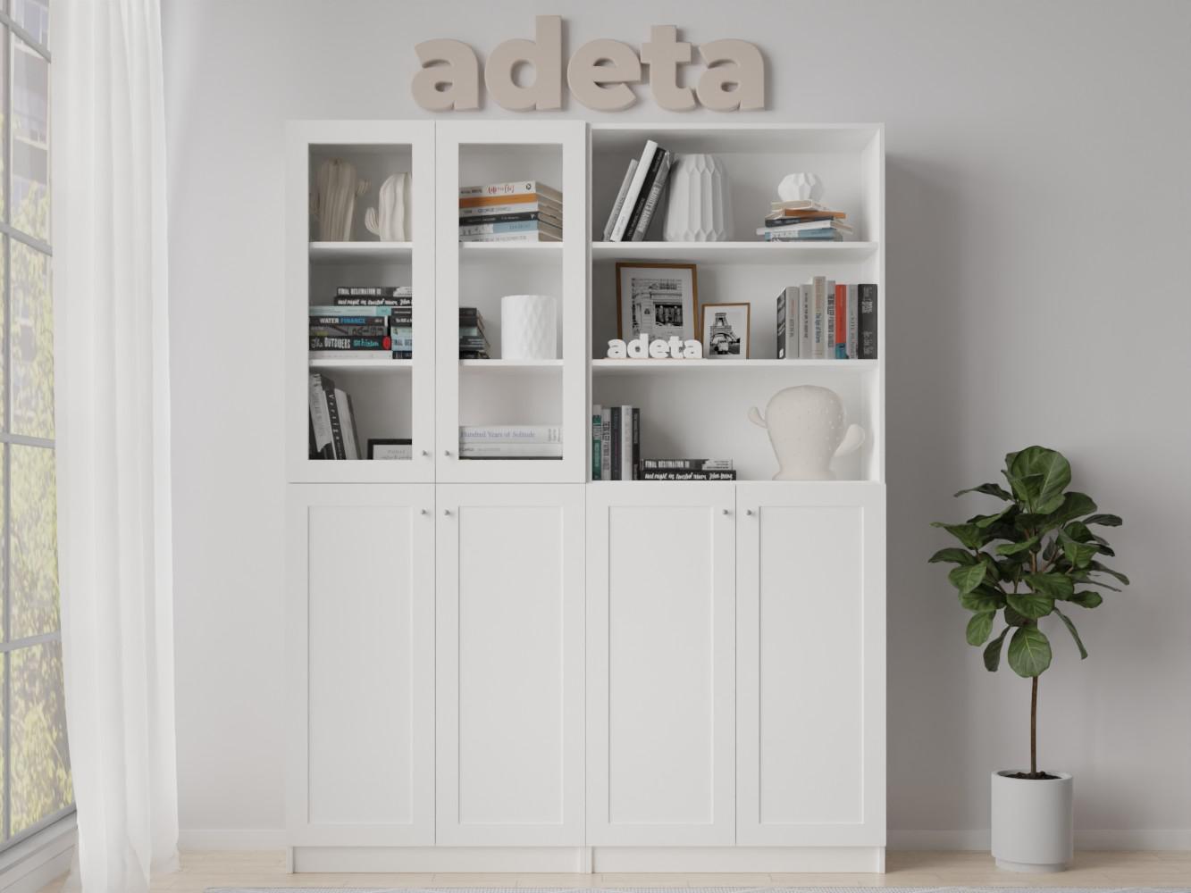 Книжный шкаф Билли 349 white ИКЕА (IKEA) изображение товара