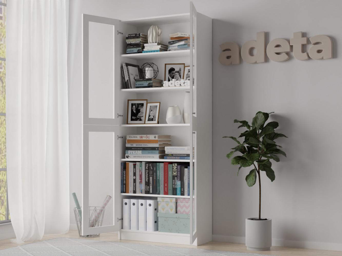 Книжный шкаф Билли 335 white ИКЕА (IKEA) изображение товара