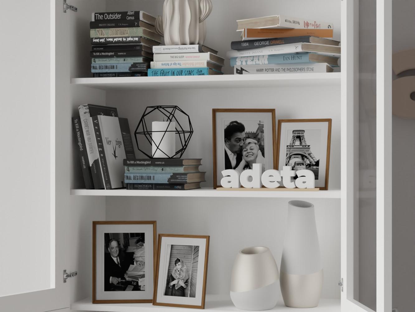 Книжный шкаф Билли 335 white ИКЕА (IKEA) изображение товара