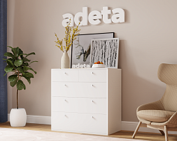 Изображение товара Комод Каллакс 13 white ИКЕА (IKEA) на сайте adeta.ru