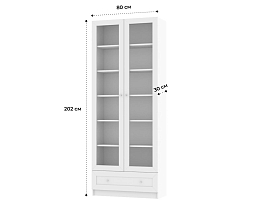 Изображение товара Книжный шкаф Билли 427 white ИКЕА (IKEA) на сайте adeta.ru