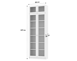 Изображение товара Книжный шкаф Билли 384 white ИКЕА (IKEA) на сайте adeta.ru