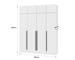 Изображение товара Распашной шкаф Пакс Форсанд 31 white ИКЕА (IKEA) на сайте adeta.ru