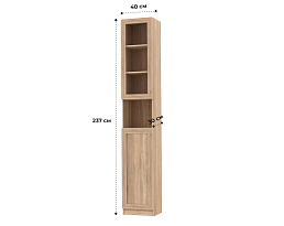 Изображение товара Книжный шкаф Билли 382 beige ИКЕА (IKEA) на сайте adeta.ru